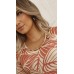034366 - Blusa Ramany Estampada Folhagem